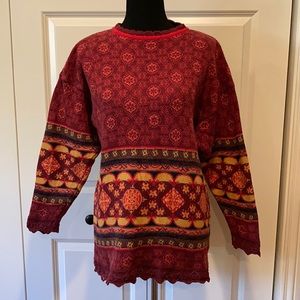 Bohemian sweater. 100% cotton